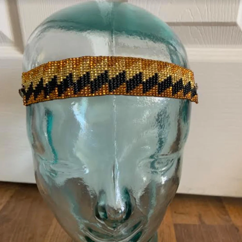 Beaded Boho Headband